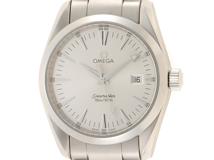 OMEGA　オメガ　シーマスター アクアテラ　2517.30　シルバー文字盤　ステンレス　クオーツ（2147400245193）【200】