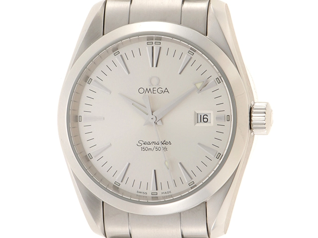 OMEGA オメガ シーマスター アクアテラ 2517.30 シルバー文字盤 ステンレス クオーツ（2147400245193）【200】  の購入なら「質」の大黒屋（公式）