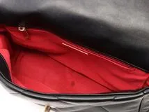 CHANEL　シャネル19　ハンドバッグ　AS1160　ブラック/GP/SV ラムスキン【430】2147400245865