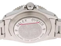 P番2001年並行 ROLEX ロレックス 腕時計 シードゥエラー 16600 ブラック文字盤 ステンレス 自動巻き 穴有【472】SJ