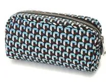 PRADA プラダ ポーチ ブルー マルチカラー ナイロン 1N1865 2147400254041 【432】
