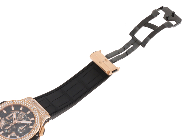 ひぴお HUBLOT ウブロ 時計 ビッグバン・アエロバン・ダイヤベゼル 自動