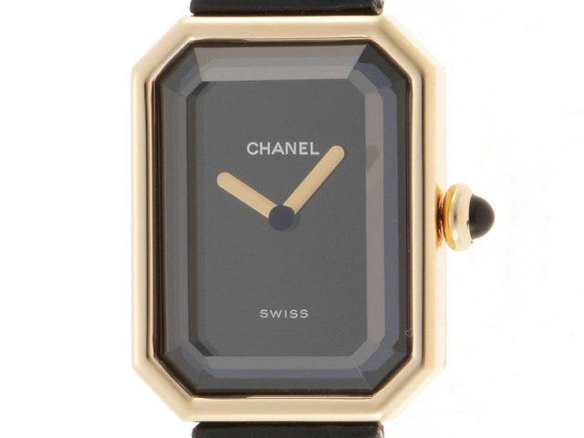 CHANEL シャネル プルミエール H0090 YG/革 クオーツ レディース ブラック文字盤【207】2147400257394  の購入なら「質」の大黒屋（公式）