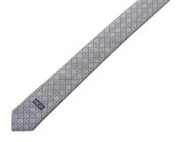 DIOR ディオール　ネクタイ　カナージュネクタイ　グレー　シルク　31C1047B0771_C889【472】H