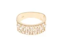 JEWELRY　ジュエリー　リング　K18　ホワイトサファイア1.50ct　約3.8g　13.5号【207】2147400259671