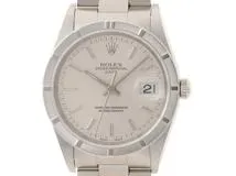 Y番2003年12月　ROLEX　ロレックス　オイスター　パーペチュアル SS　15210　シルバー　メンズ　自動巻き　2147400261254【432】
