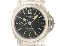 PANERAI パネライ ルミノール GMT PAM00297 自動巻き SS ブラック文字盤 メンズ【431】2147400261827  の購入なら「質」の大黒屋（公式）