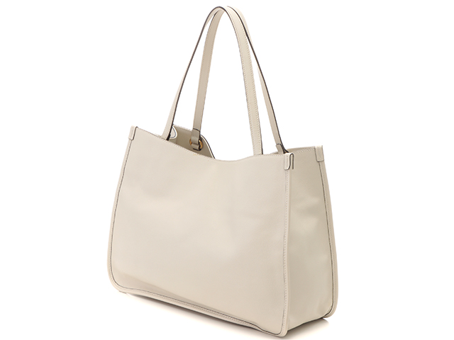 グッチ GUCCI ホースビット1955 トートバッグ ホワイト レザー