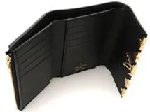 LOUIS VUITTON  ルイヴィトン コンパクト財布　ポルトフォイユ カプシーヌ コンパクト  トリヨンレザー ノワール ブラック ゴールド金具 M82764 新品同様品【472】AH