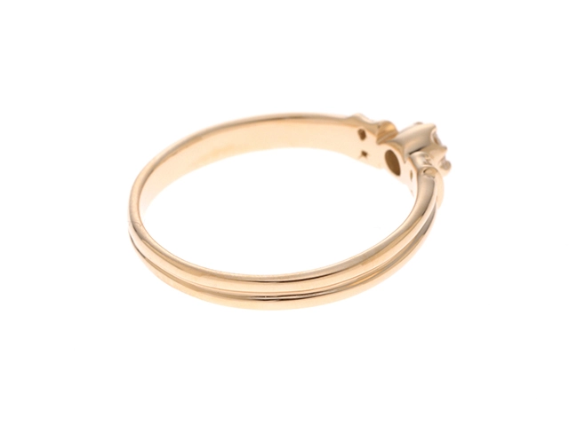 4℃ ヨンドシー リング 指輪 K18 ダイヤモンド 9.5号 【460】2147400263470