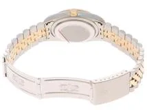 P番2000年頃 ROLEX ロレックス 腕時計 デイトジャスト36 16233G シャンパン10Pダイヤモンド文字盤 K18イエローゴールド/ステンレス ジュビリー 自動巻き【472】SJ