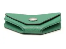 HERMES エルメス ルヴァンキャトル 小銭入れ バンブー/SV ヴォーエプソン C刻印【460】2147400264736