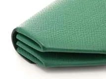 HERMES エルメス ルヴァンキャトル 小銭入れ バンブー/SV ヴォーエプソン C刻印【460】2147400264736