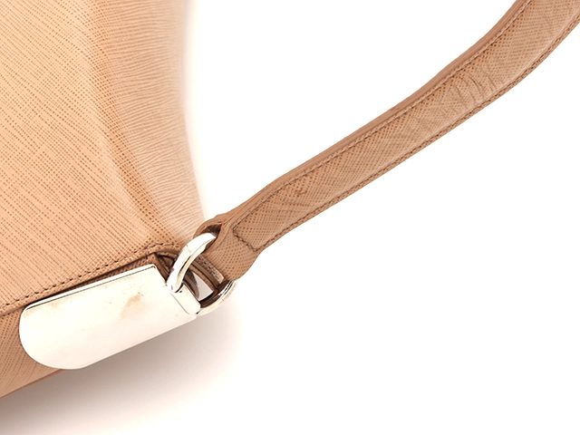 Salvatore Ferragamo サルヴァトーレ フェラガモ ガンチーニ ワンショルダー AU-21/4835 ベージュ  レザー 【460】2147400267706