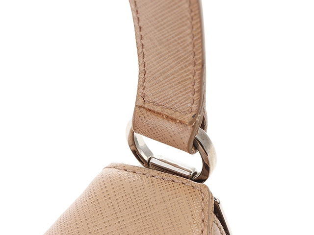 Salvatore Ferragamo サルヴァトーレ フェラガモ ガンチーニ ワンショルダー AU-21/4835 ベージュ  レザー 【460】2147400267706