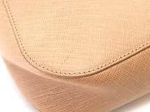 Salvatore Ferragamo サルヴァトーレ フェラガモ ガンチーニ ワンショルダー AU-21/4835 ベージュ  レザー 【460】2147400267706