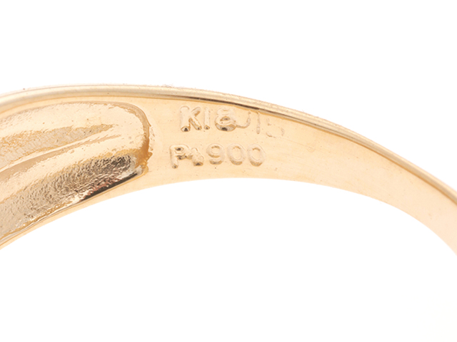 JEWELRY ジュエリー リング 指輪 イエローゴールドK18 プラチナ