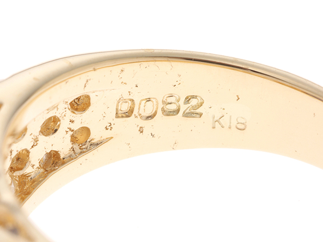 も*ん様 K18 リング 重さ1.0ｇ JEWELRY ジュエリー リング K18ゴールド サファイヤ0.91ct