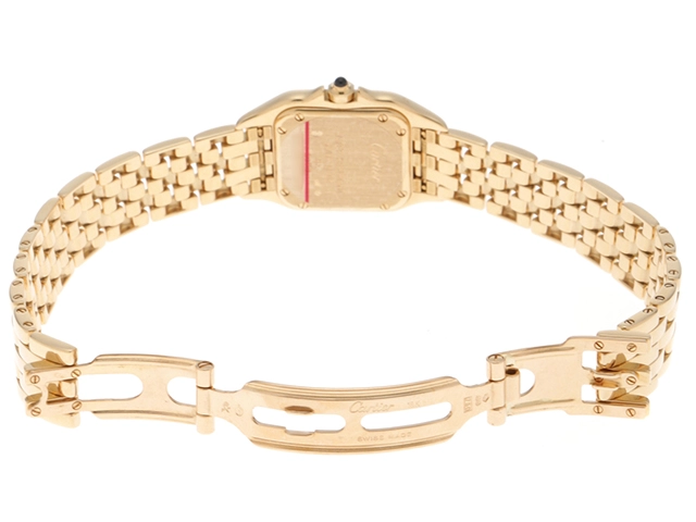 Cartier  カルティエ　パンテールSM　YG　W25022B9　アイボリー　レディース　クォーツ　2147400275879【432】