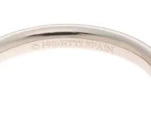 TIFFANY&CO ティファニー カーブドバンドリング 指輪 プラチナ ダイヤモンド  3.4g 11号 2147400276173 【200】