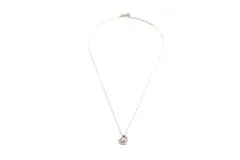 4℃ ヨンドシー 2011年Xmas限定 ハートモチーフ ネックレス K10PG ピンクゴールド ダイヤモンド 【460】2147400277170