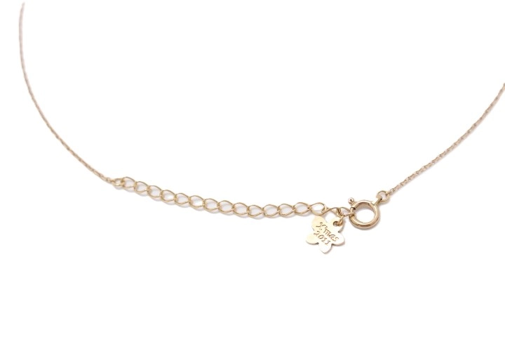 4℃ ヨンドシー 2011年Xmas限定 ハートモチーフ ネックレス K10PG ピンクゴールド ダイヤモンド 【460】2147400277170