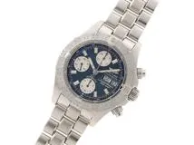 BREITLING ブライトリング エアロマリン クロノグラフ スーパーオーシャン  A111C16PFA/A13340 SS ステンレススチール ブルー文字盤 オートマチック 【460】2147400277347