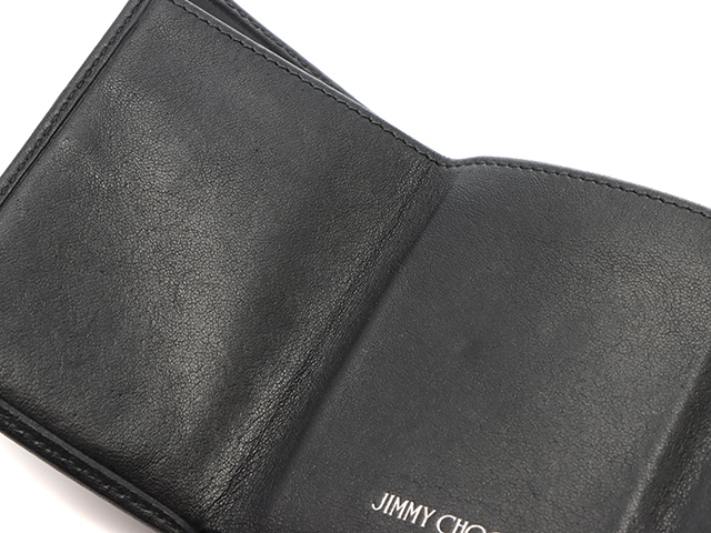 レア⭐︎JIMMY CHOO アニマルプリント ヘアカーフ フラット35 1/2 ホワイト フィッシュネットメッシュ X Latte ナッパレザー