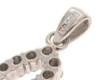JEWELRY ノンブランドジュエリートップ PT900プラチナ/サファイヤ1.140/ダイヤモンド1.28ct 重さ約5.5g 【472】SJ