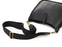 Hermès　エルメス　ショルダーバッグ　エヴリンⅢPM　ブラック　ゴールド金具　B刻印　2023年頃製造　トリヨンクレマンス【471】L