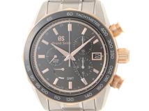 GRAND SEIKO GS グランドセイコー スポーツコレクション スプリングドライブ クロノグラフGMT SBGC244 K18PG セラミック ステンレススチール 【460】2147400279334