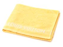 LOUIS VUITTON ルイヴィトン ビーチタオル モノグラム ビーチタオル LV バケーション コットン 　ジョーヌ　 M78458  【472】AH