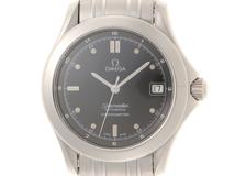 OMEGA　オメガ　シーマスター120　2501.50　ステンレススチール　ブラック文字盤　自動巻き　メンズ　腕時計　C
