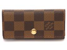 LOUIS VUITTON　ルイ・ヴィトン　ミュルティクレ4 　ダミエ　N62631　2147400281238　【437】