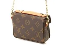 LOUIS VUITTON　ルイヴィトン　ショルダーバッグ　ミクロ・メティス　モノグラム　M81267　【471】L