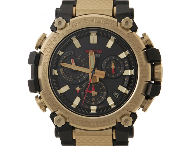 CASIO　カシオ　G-SHOCK　MTG-B3000CXD-9AJR　カーボン/ステンレス/樹脂　金の龍　男性用ソーラー発電電波時計【473】