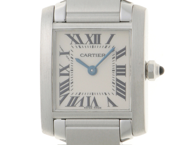 Cartier 女性用腕時計 ステンレススチール カルティエ CARTIER サントスドゥモアゼルSM 腕時計 ステンレス