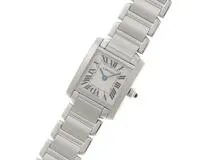 Cartier カルティエ タンクフランセーズSM ステンレススチール  