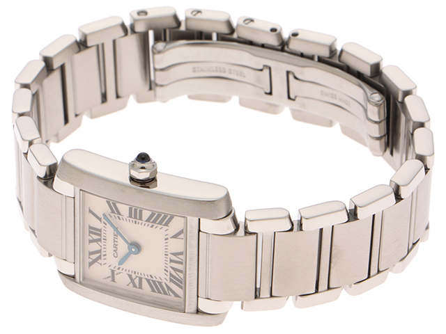 Cartier カルティエ タンクフランセーズSM ステンレススチール