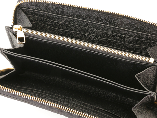 新型　ルイヴィトン アンプラント ジッピーウォレット ノワール LOUIS VUITTON ルイヴィトン ジッピー・ウォレット モノグラム