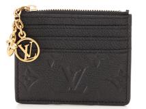 Louis Vuitton ブラック名刺入れ　中古 LOUIS VUITTON ルイヴィトン 名刺入れ カードケース