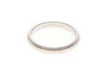 TIFFANY＆CO　ティファニー　バンドリング　指輪　プラチナ　PT950　17号　6.3g　参考価格￥236,500（2147400286646）【200】