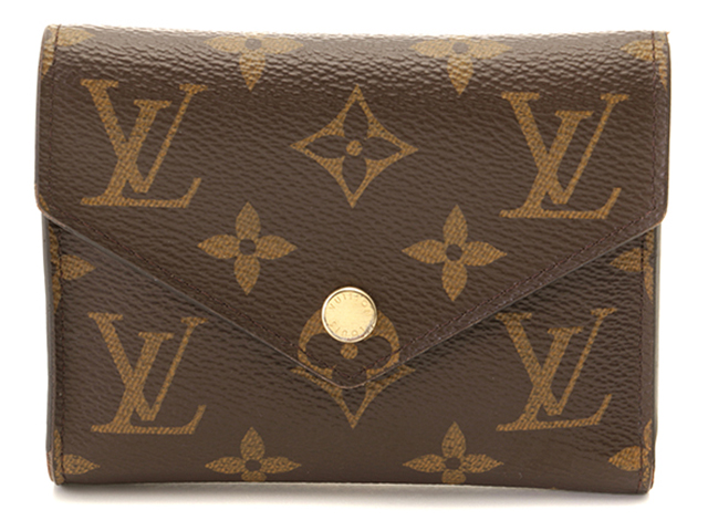 美品　IC搭載　ルイヴィトン ポルトフォイユ ヴィクトリーヌ アンプラント LOUIS VUITTON】ルイヴィトン『バイカラー モノグラム アン