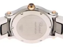 CHOPARD ショパール ハッピーハート ホワイトシェル イエローゴールド/ステンレス/ラバー 278590-6005 レディース クォーツ 2147400289777 【432】