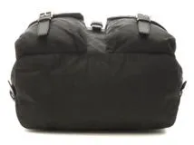 極美品！PRADA ブラック ナイロン バックパック PRADA プラダ リュックサック ブラック ナイロン レザー【473】 の購入