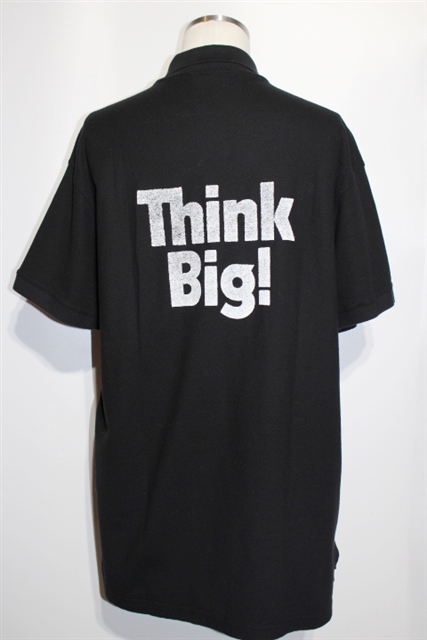 BALENCIAGA バレンシアガ ポロシャツ Think Big! プリント ポロシャツ