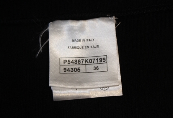 Chanel シャネル ワンピース レディース 36 ブラック カシミヤ 長袖 Pk 0 の購入なら 質 の大黒屋 公式