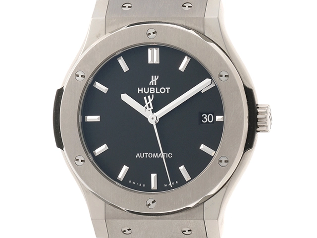 ウブロ HUBLOT クラシックフュージョン 腕時計 時計 チタン 511.7170.LR 自動巻き メンズ 1年保証