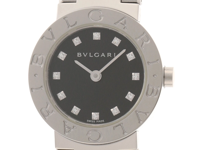BVLGARI ブルガリ 時計 ブルガリ ブルガリ BB23SSD クオーツ 黒文字盤