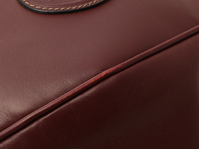 Cartier ｶﾙﾃｨｴ 巾着 ｼｮﾙﾀﾞｰﾊﾞｯｸﾞ ﾎﾞﾙﾄﾞｰ ﾚｻﾞｰ 【205】 の購入